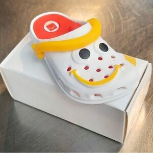 McDonald White croc Number 7 Toy